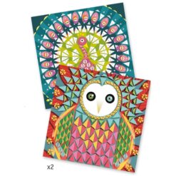 djeco Mozaikkép készítés - Csodás madarak - Coco miniart