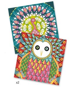 djeco Mozaikkép készítés - Csodás madarak - Coco miniart