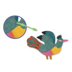 Djeco Művészeti műhely, gélpasztell - Vadállatiságok - Wild things miniart