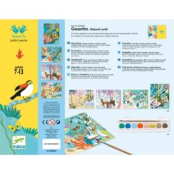 Djeco Művészeti műhely, festés | A természet miniart