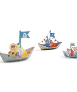 Djeco Origami - Papírcsónak - Floating boats miniart