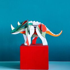 Karton triceratops | Csináld magad készlet