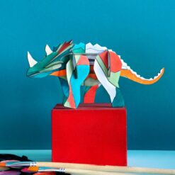 Karton triceratops | Csináld magad készlet