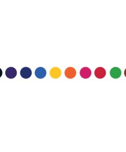 Ecsetfilc készlet - 10 klasszikus szín miniart