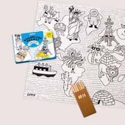 Omy Zsebszínező | Mini térkép