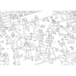 Színező poszter – Sport MiniArt