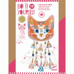 djeco cicás kitty szélharang miniart