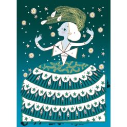 djeco Csillámkép készítő - Csillogó ruhák - Glitter dresses miniart