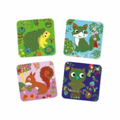 djeco Karckép technika - Állat-élet - Country creatures miniart
