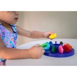 djeco Marokkréta - 12 színű vírág - 12 flower crayons for toddlers miniart