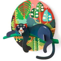 3 D puma dekoráció miniart