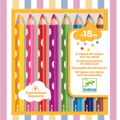 Djeco 8 darabos, ergonomikus ceruza