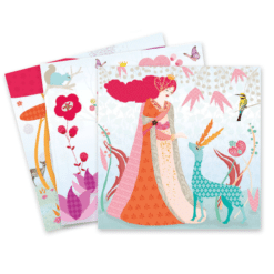 djeco Művészeti műhely - Színező, Csodálatos ruháim - All my beautiful dresses miniart