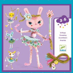 DJECO Szálfűzős tündérbábu készítés - Tündérkéim - My fairies MINIArt