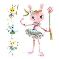 DJECO Szálfűzős tündérbábu készítés - Tündérkéim - My fairies MINIArt