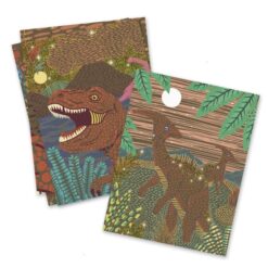 djeco Karckép technika - Dinoszauruszok - Dinosaurs miniart