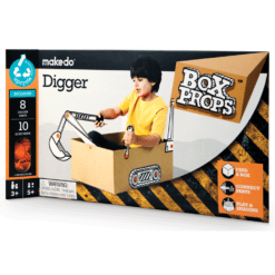 BoxProps Közlekedés - Markoló - Digger makedo miniart
