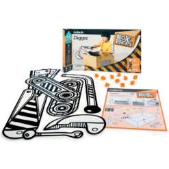 BoxProps Közlekedés - Markoló - Digger makedo miniart