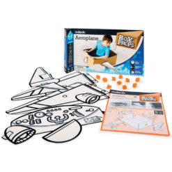 BoxProps Közlekedés - Repülőgép - Aeroplane miniart makedo