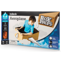 BoxProps Közlekedés - Repülőgép - Aeroplane miniart makedo