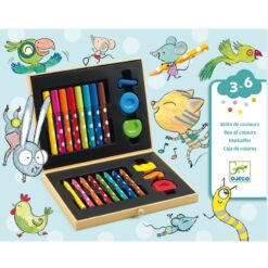 DJECO - DESIGN BY Kicsik színes készlete - Box of colours for toddlers