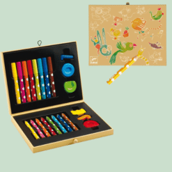 DJECO - DESIGN BY Kicsik színes készlete - Box of colours for toddlers miniart