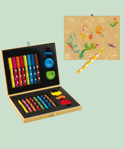 DJECO - DESIGN BY Kicsik színes készlete - Box of colours for toddlers miniart