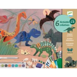 Kreatív műhely-6 technika 1 dobozban- dinoszauruszok világa