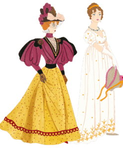 Művészeti műhely - Festés, Korok divatja - Dresses through the Ages