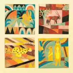 Művészeti műhely - Sivatag - Inspired by Paul Klee - Desert