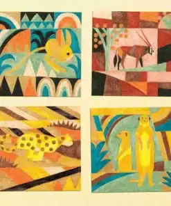 Művészeti műhely - Sivatag - Inspired by Paul Klee - Desert
