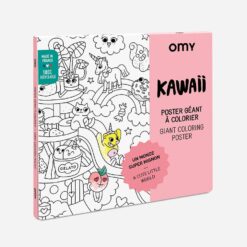kawaii óriás színező poszter