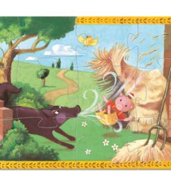 Formadobozos puzzle - A 3 kismalac - The 3 little pigs