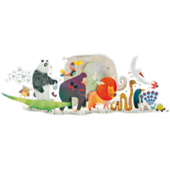 djeco Óriás puzzle - Állati parádé - Animal Parade