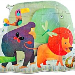 djeco Óriás puzzle - Állati parádé - Animal Parade