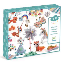 djeco Kollázs műhely - Kreatív alkatrészek nagy készlete - Creativity kit