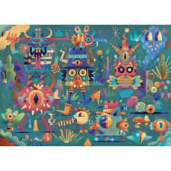 djeco Varázs puzzle - Szörnyű parti - Monster party