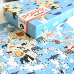 500 db-os oktató puzzle, A világ állatai | Poppik