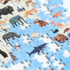 500 db-os oktató puzzle, A világ állatai | Poppik