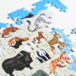500 db-os oktató puzzle, A világ állatai | Poppik