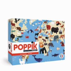 500 db-os oktató puzzle, A világ állatai | Poppik