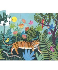 djeco Formadobozos puzzle - A tigris sétája - The tiger's walk