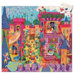 Formadobozos puzzle - Tündérek kastélya - The fairy castle