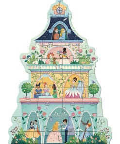 djeco Óriás puzzle - A hercegnők kastélytornya - The princess tower