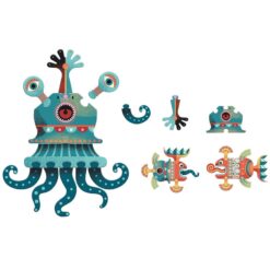 Óriási puzzle - Vízi-szörny - Aqua'zules djeco