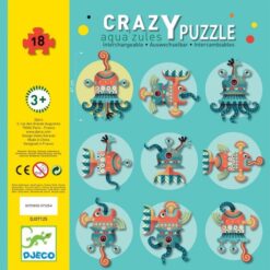 Óriási puzzle - Vízi-szörny - Aqua'zules djeco