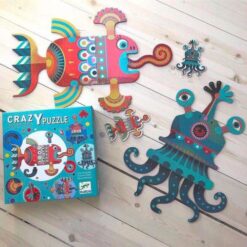Óriási puzzle - Vízi-szörny - Aqua'zules djeco