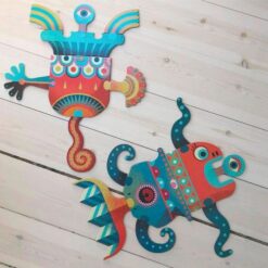 Óriási puzzle - Vízi-szörny - Aqua'zules djeco