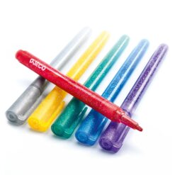 djeco 6 csillámtoll - 6 glitter markers