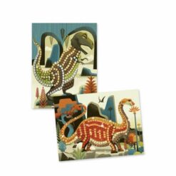 djeco Mozaikkép készítés - Dínók - Dinosaurs